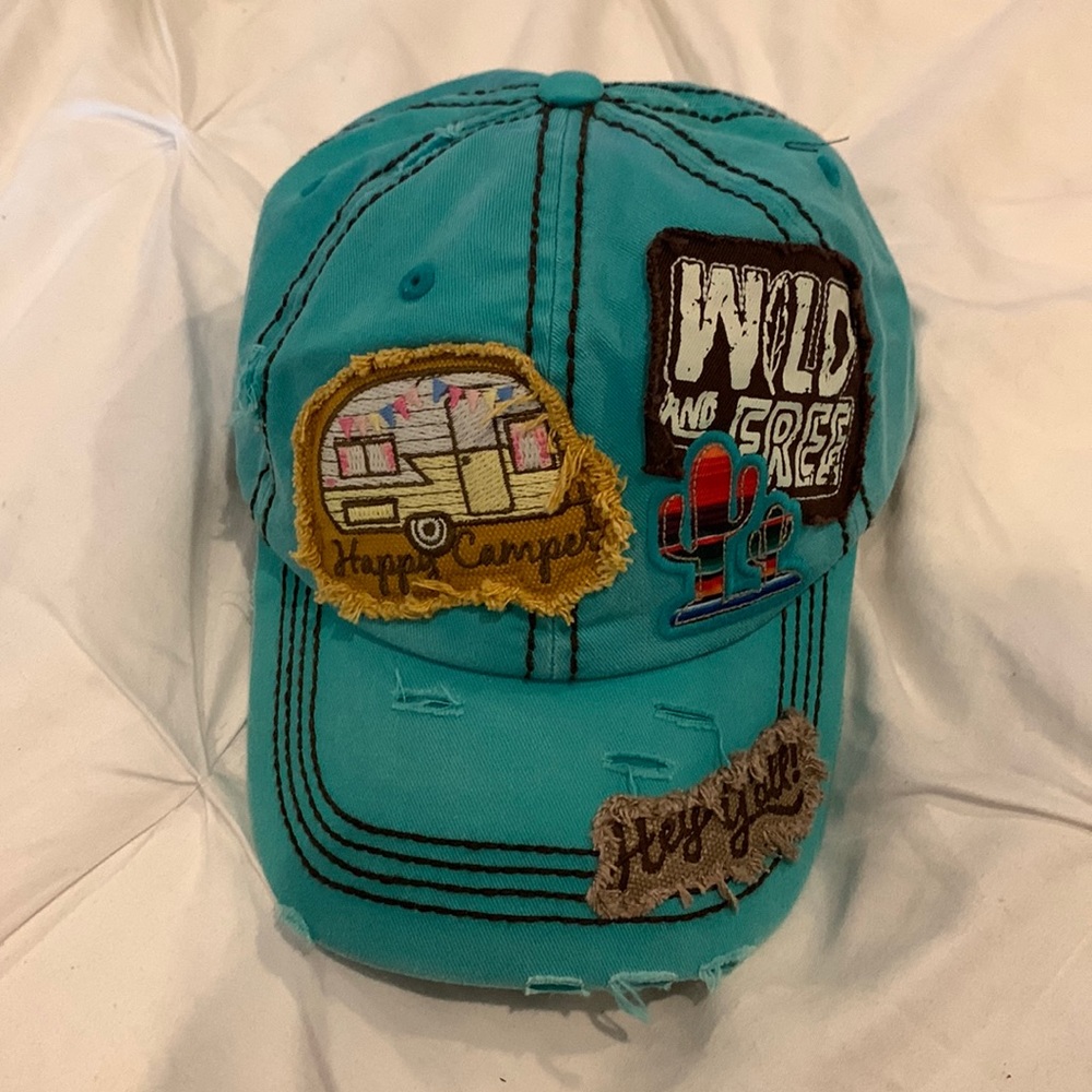 Happy Camper baseball cap